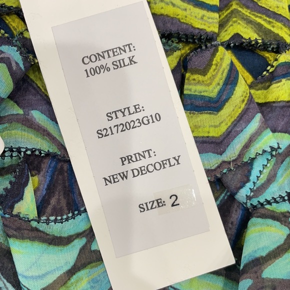 Diane von Furstenburg Gunita Printed Silk Skirt - Picture 5 of 6